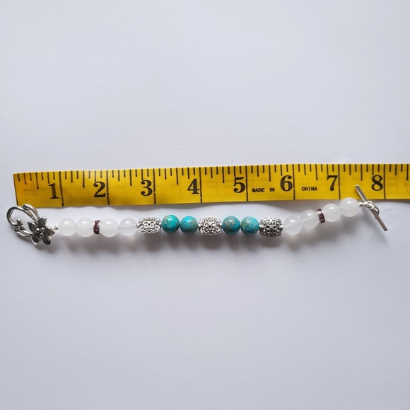 New Turquoise Stones and Beads Bracelet - Picture 4 of 4